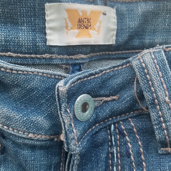 Antik Denim blue jeans slightly flared. - Picture 3 of 8